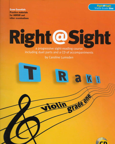 Right @ Sight Violin Gr 1 Bk/Cd