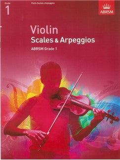 A B Violin Scales & Arpeggios Gr 1 from 2012