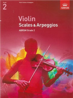 A B Violin Scales & Arpeggios Gr 2 from 2012