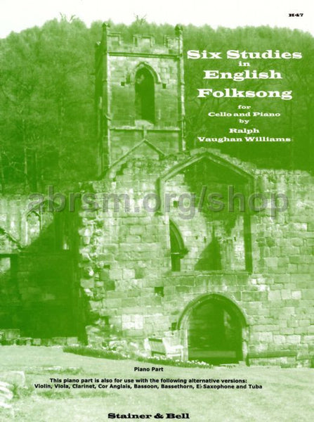 Studies 6 In English Folksong Vla/Pno