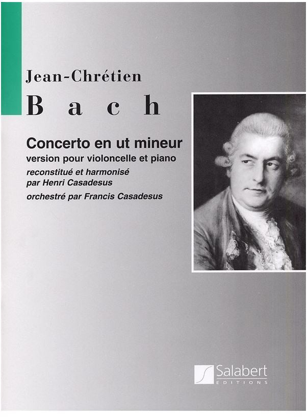 Concerto C Min Formerly Attrib to J C Bach