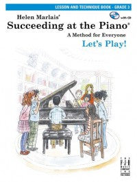 Succeeding At The Piano GR 3 Lesson Tech CD