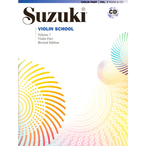 Suzuki Violin School Vol 7 Bk/Cd New Ed
