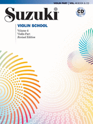 Suzuki Violin School Vol 4 Bk/Cd New Ed 2008