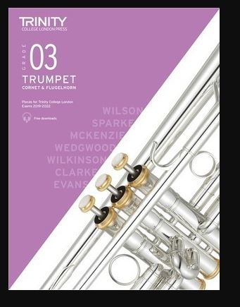 Trinity Trumpet & Cornet Pieces Grade 3 2019-22