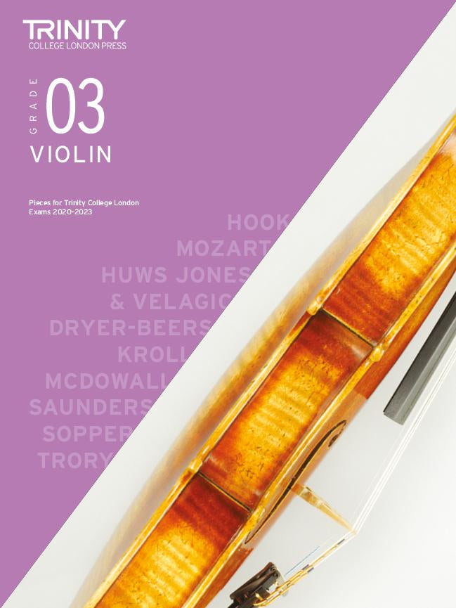 Trinity Violin 2020-23 Grade 3 Score and Part