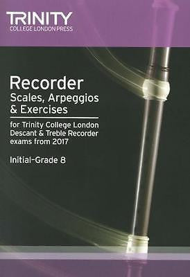 Trinity Recorder Scales Initial-Gr 8 From 2017