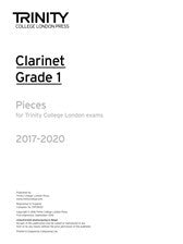 Trinity Clarinet Exam Pieces Gr 1 2017-2020 Part