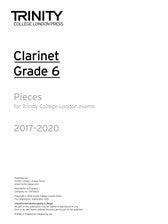 Trinity Clarinet Exam Pieces Gr 6 2017-2020 Part