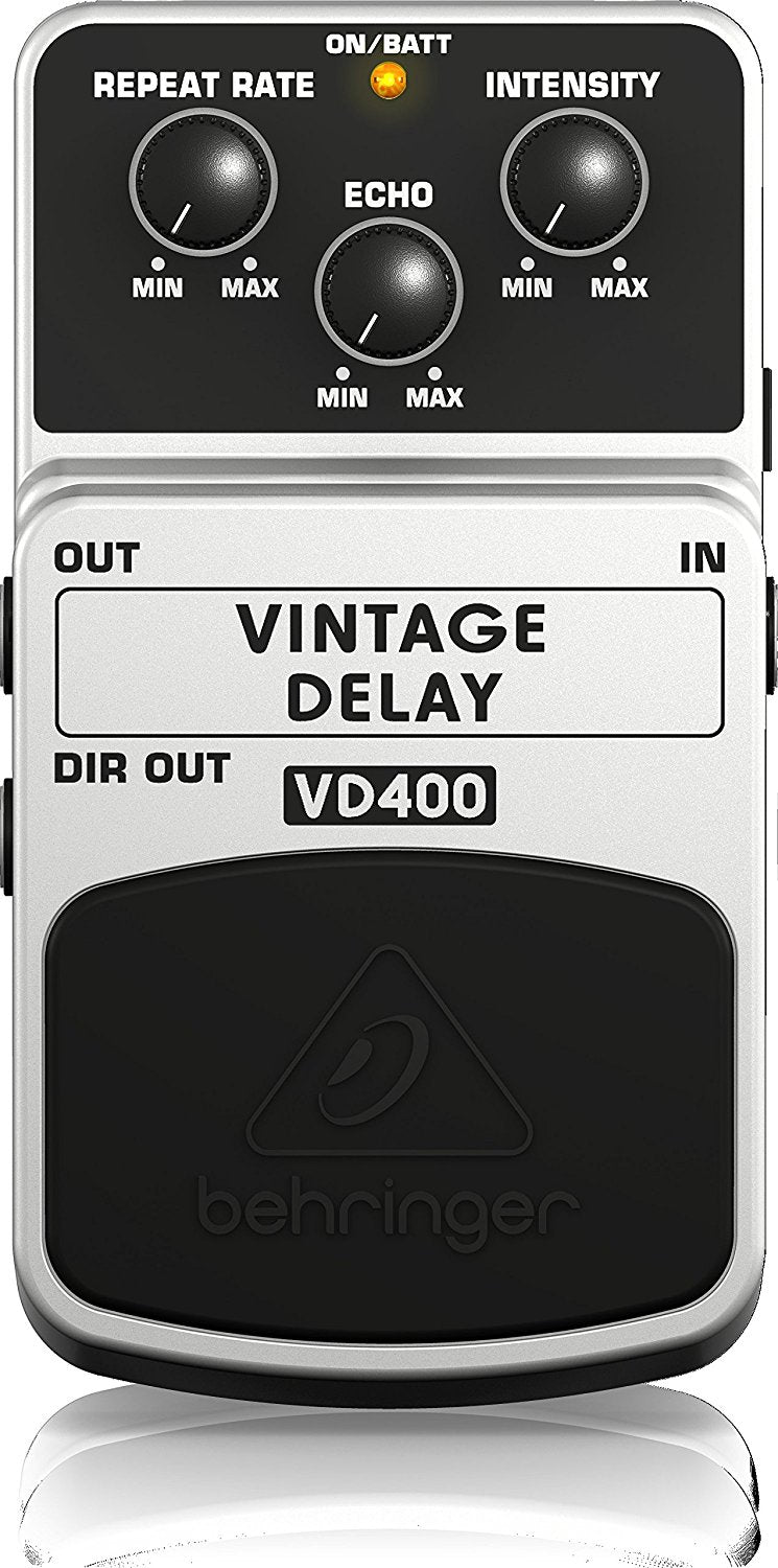 behringer echo pedal Behringer Vintage Analog Delay EFF Pedal – Shearer's Music Works