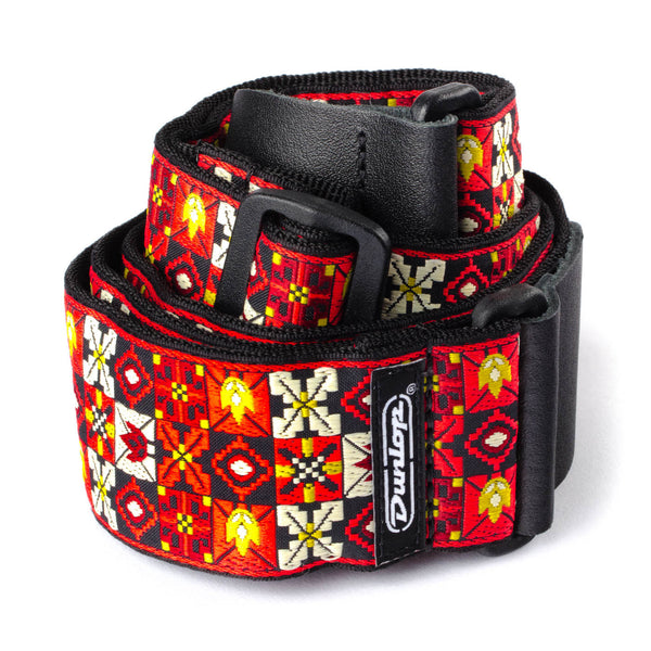 Jim Dunlop Strap Winterland Red